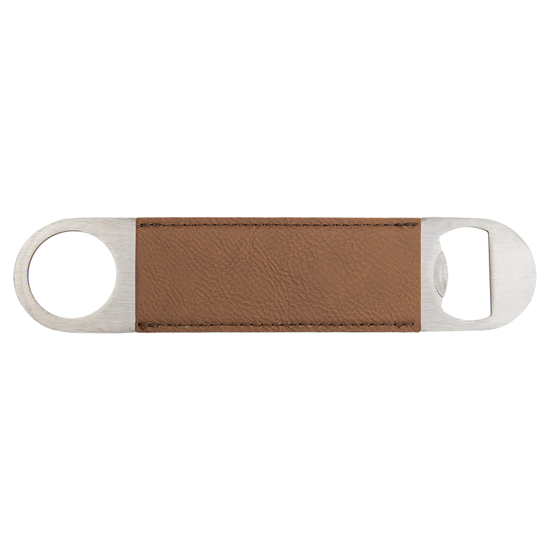 Dark Brown Personalized Flat Bottle Opener