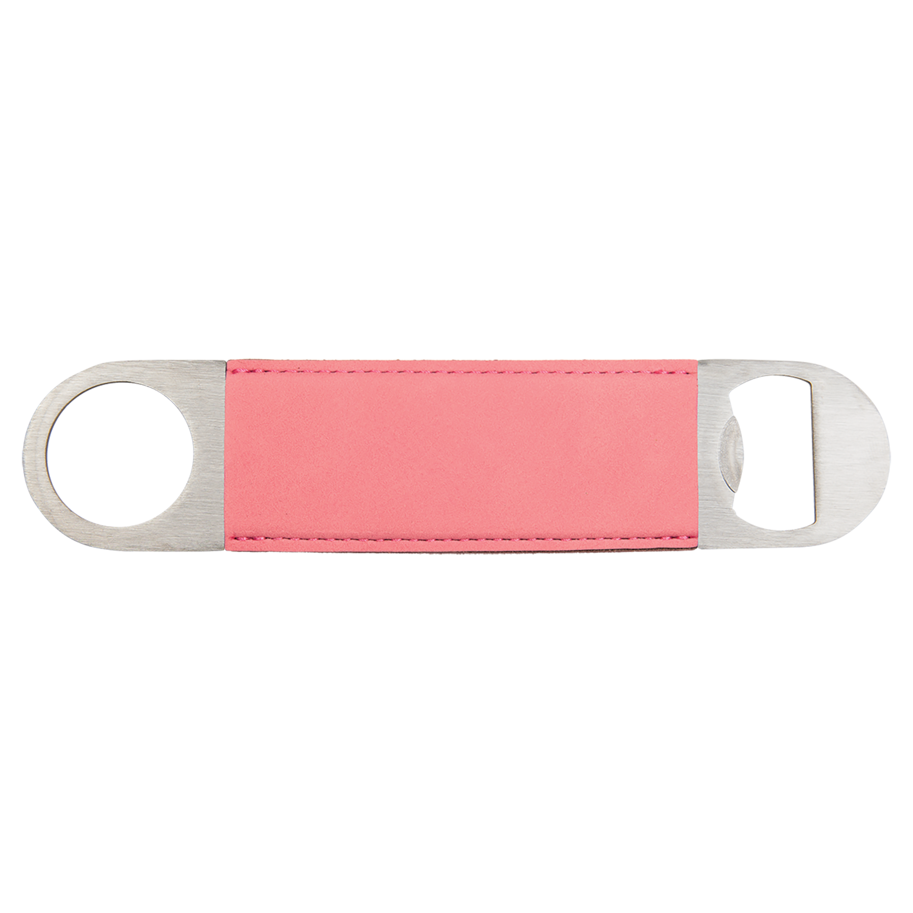 Pink Personalized Flat Bottle Opener