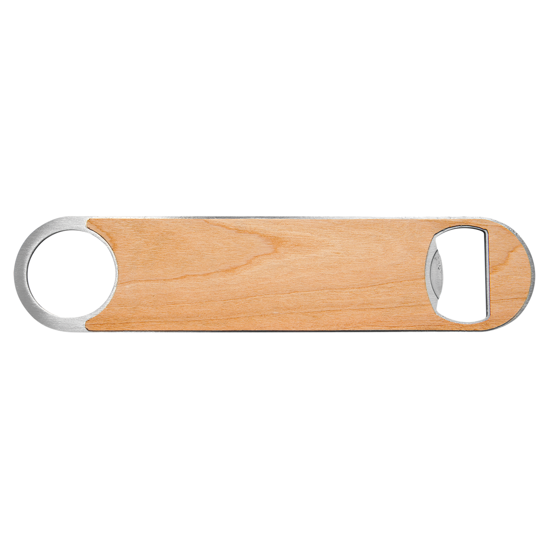 Wood Veneer Personalized Flat Bottle Opener