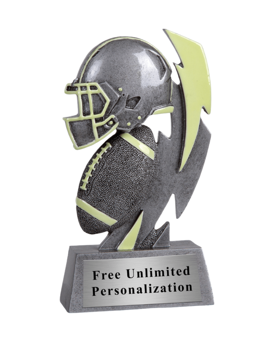Glow In The Dark Football Trophy