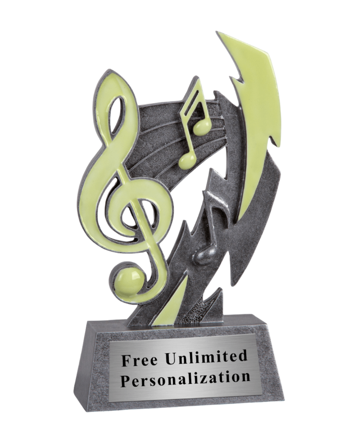 Glow In The Dark Music Trophy