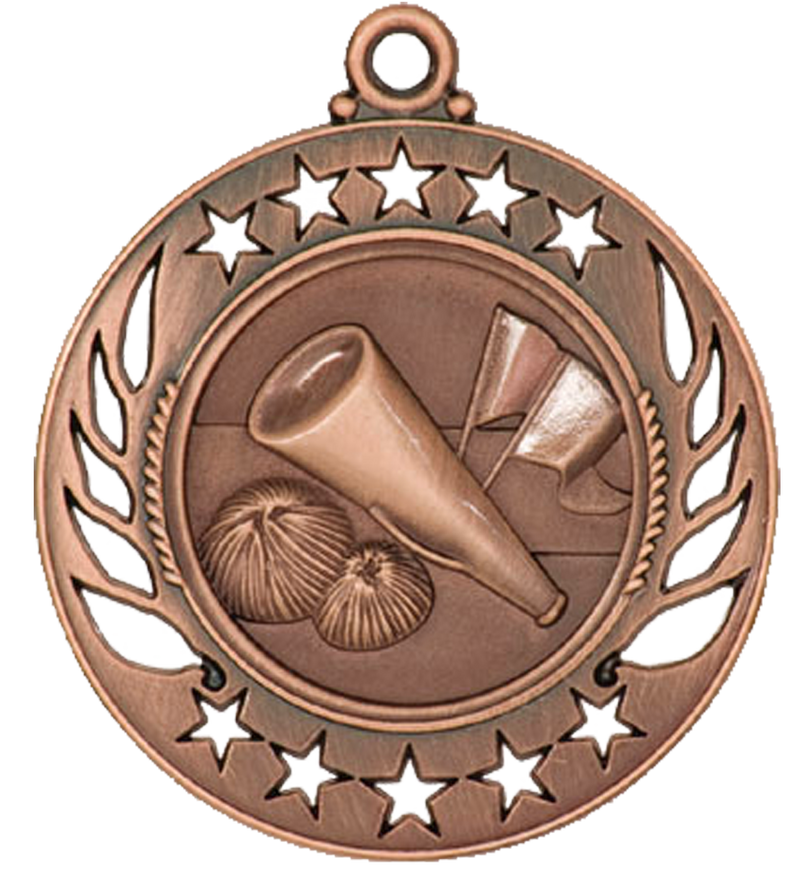 Bronze Galaxy Cheering Medal