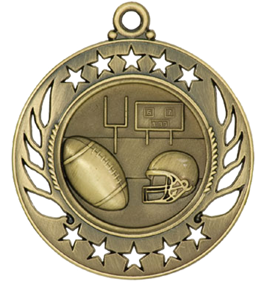 Galaxy Football Medal
