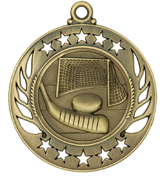 Galaxy Hockey Medal