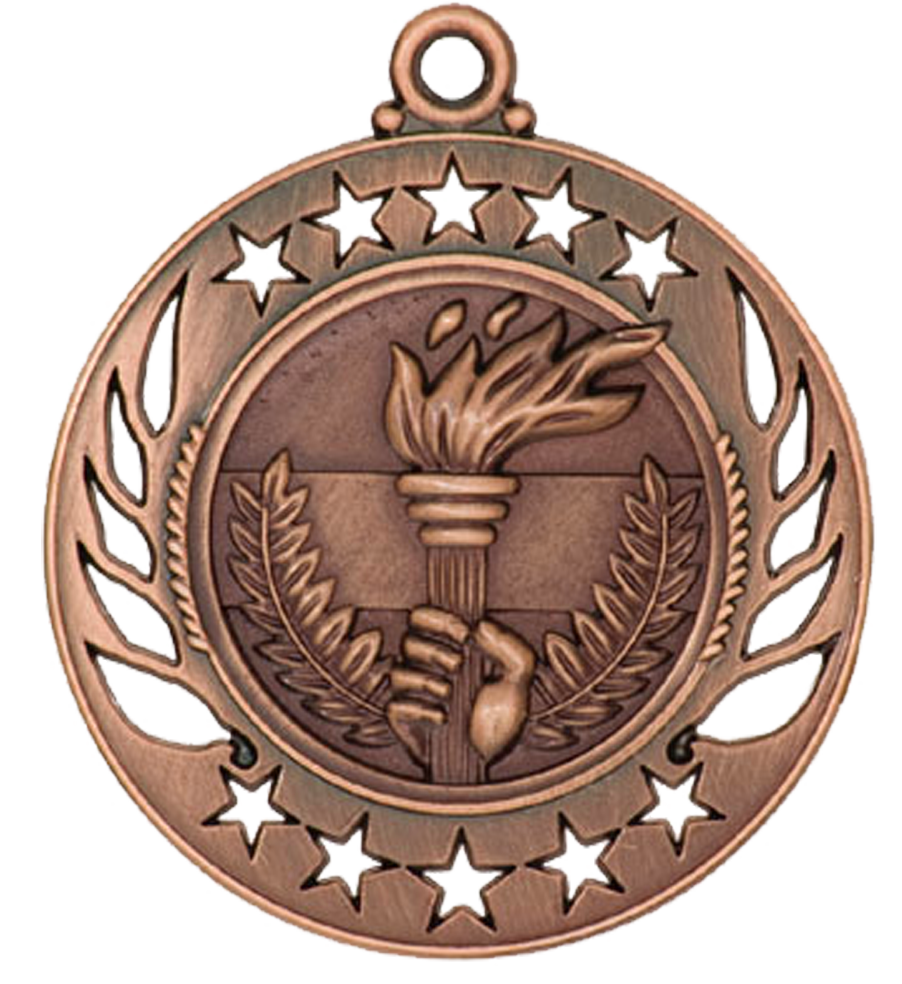 Bronze Galaxy Torch Medal