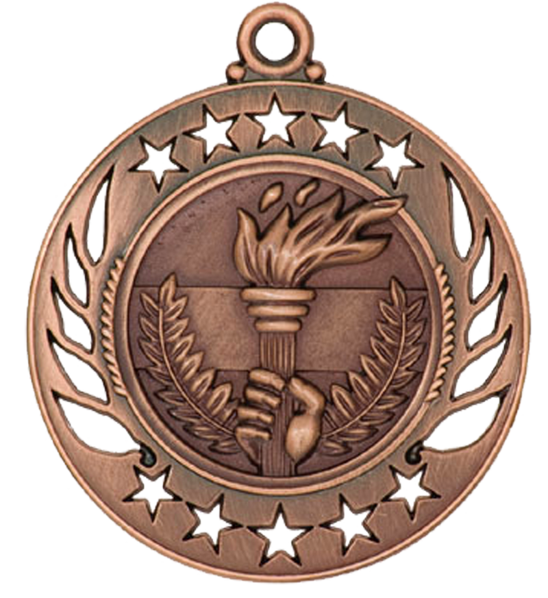 Bronze Galaxy Torch Medal