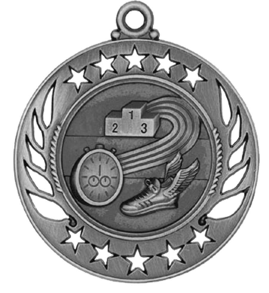 Silver Galaxy Track Medal