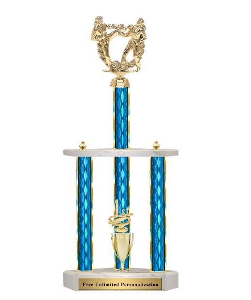 Giant Three Post Trophy Martial Arts