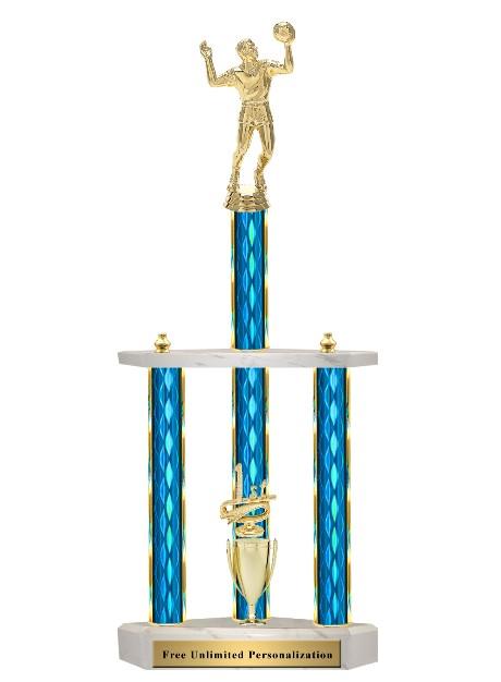 Giant Three Post Volleyball Trophies