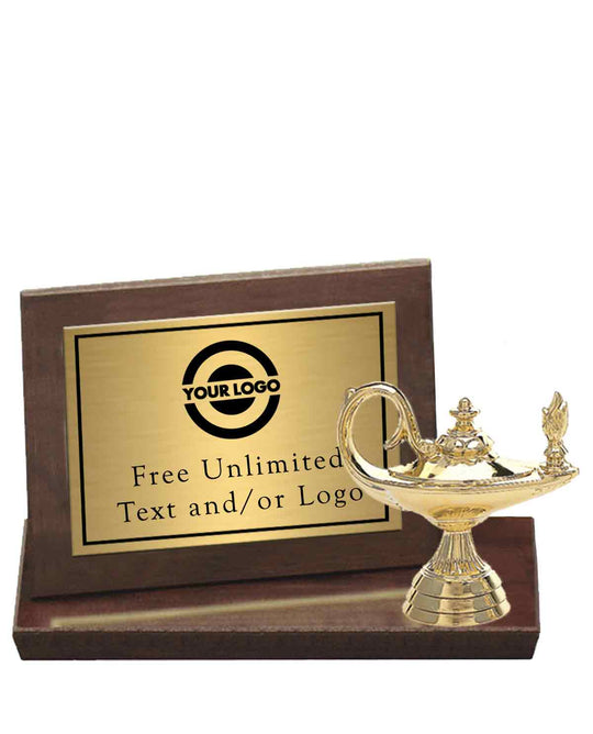 Cherry Billboard Plaque with Academic Topper