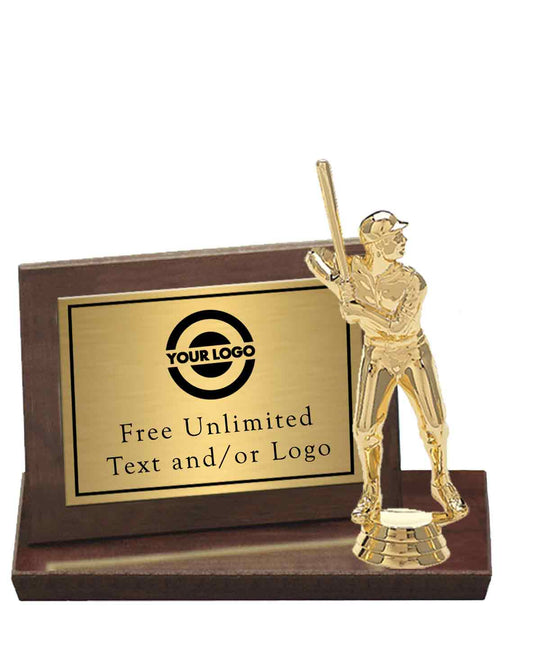 Cherry Billboard Plaque with Baseball Topper