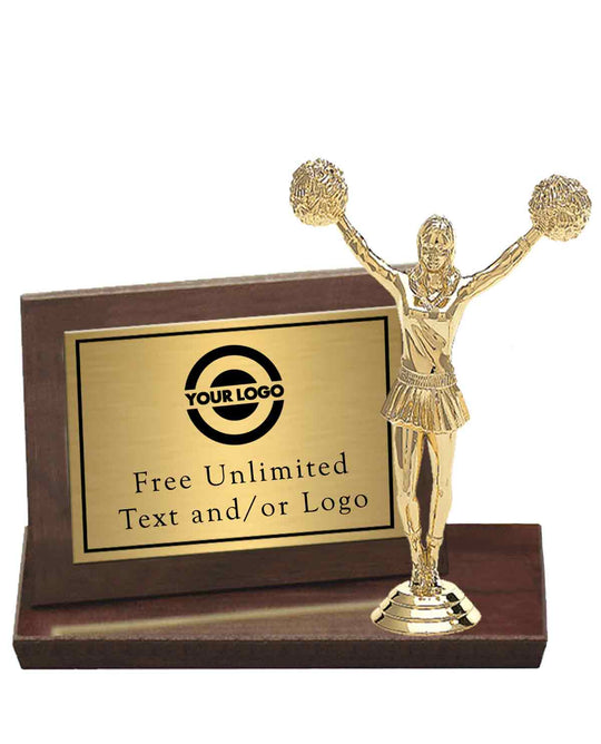 Cherry Billboard Plaque with Cheer Topper