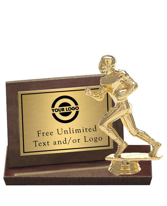 Cherry Billboard Plaque with Football Topper