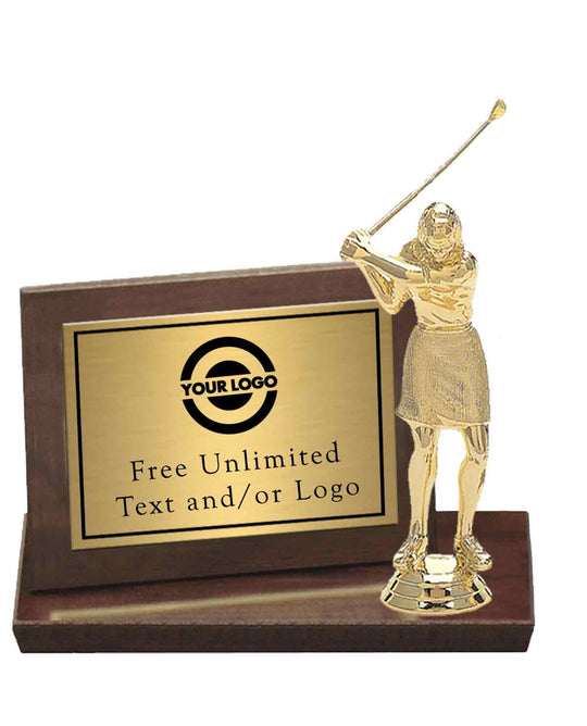 Cherry Billboard Plaque with Golf Topper