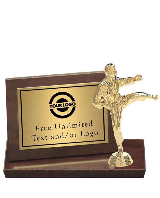 Cherry Billboard Plaque with Karate Topper