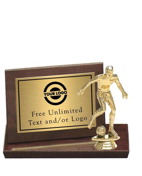 Cherry Billboard Plaque with Soccer Topper