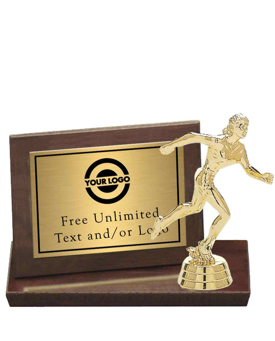 Cherry Billboard Plaque with Track Topper