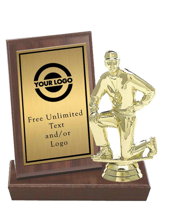 MVP Plaque with Coach Figure