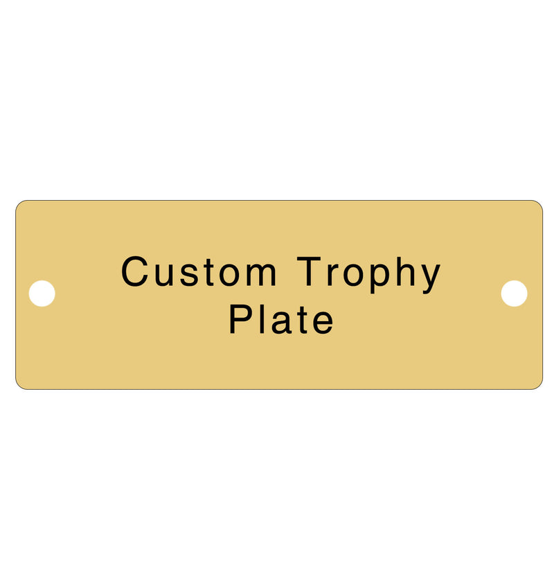 Gold Trophy Plates