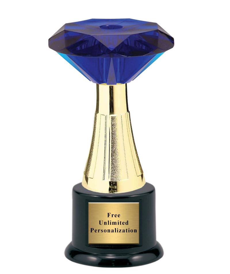 Jewel Riser Horseshoe Trophy - Large