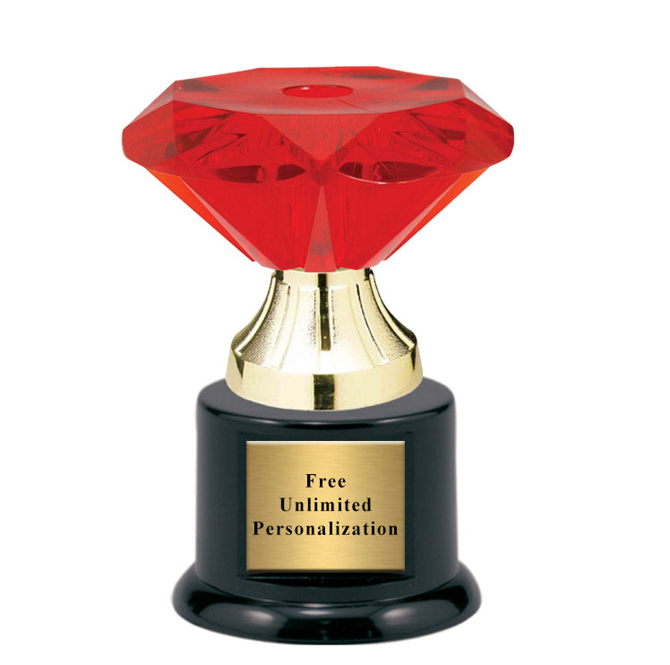 Small Jewel Riser Trophy