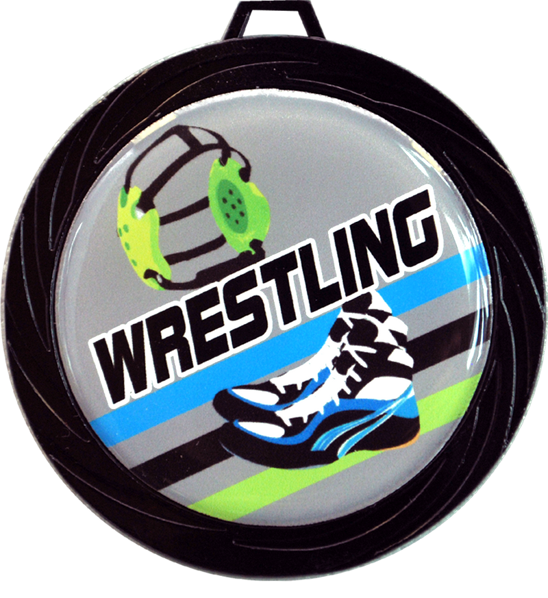 Black Lazer Wrestling Medal