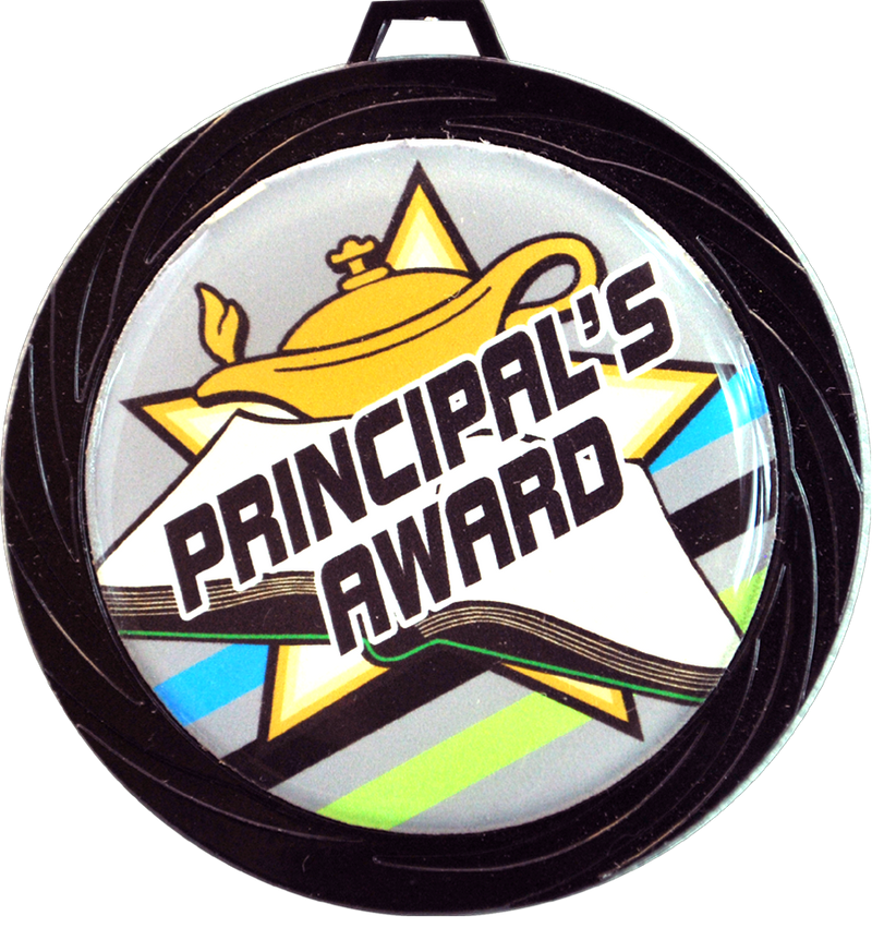 Black Lazer Principal's Award Medal