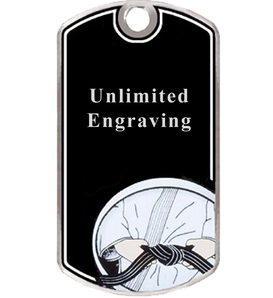 Martial Arts Dog Tag