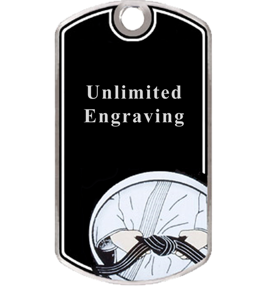 Martial Arts Dog Tag