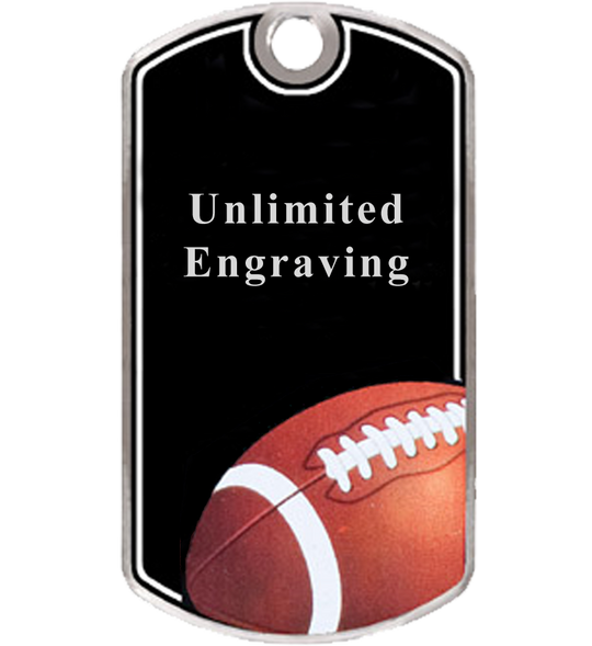 Football Dog Tag