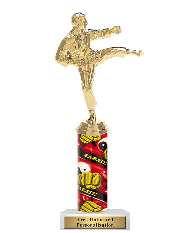 Karate Column Trophy