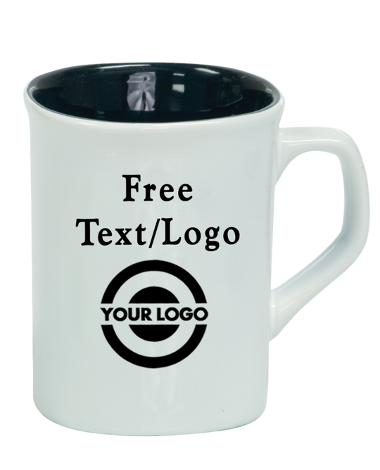 10 oz Rounded Corner Coffee Mug