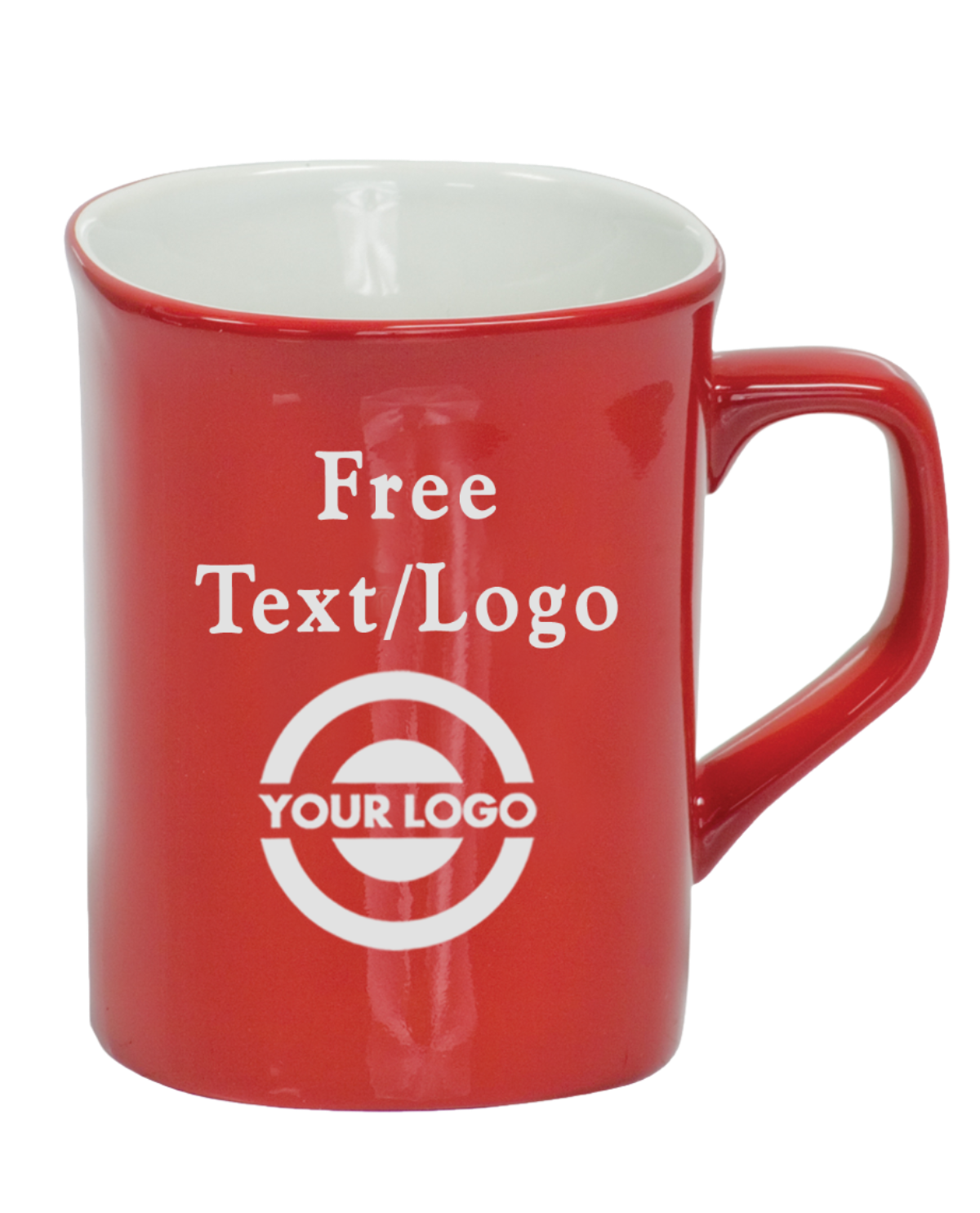 Branded Mug Rounded 10 oz Rounded Corner Coffee Mug