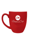 16 oz Custom Ceramic Bistro Coffee Mug