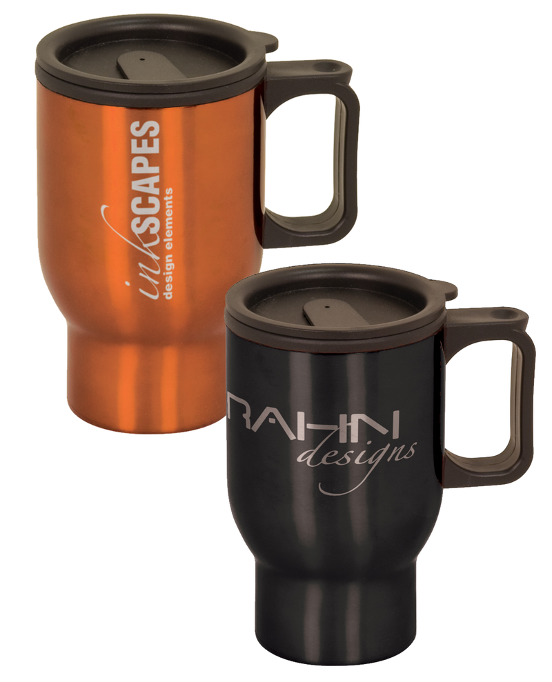 Personalized Travel Mug w/ Handle