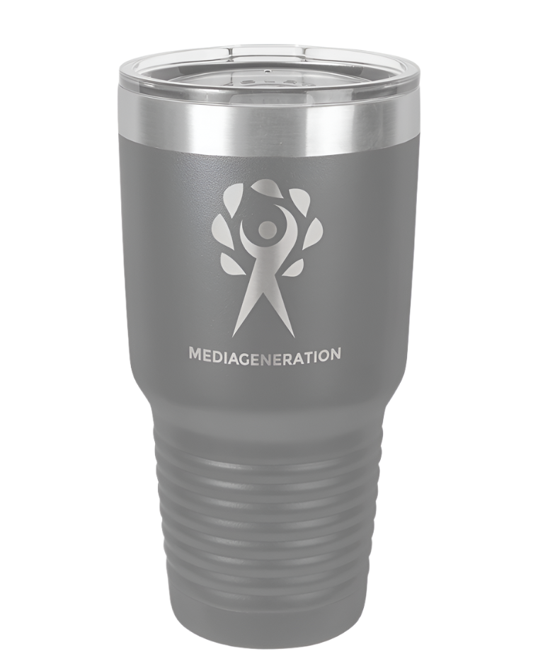 30 oz Dark Gray Polar Camel Ringneck Tumbler