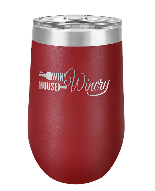 16 oz Custom Insulated Wine Tumbler