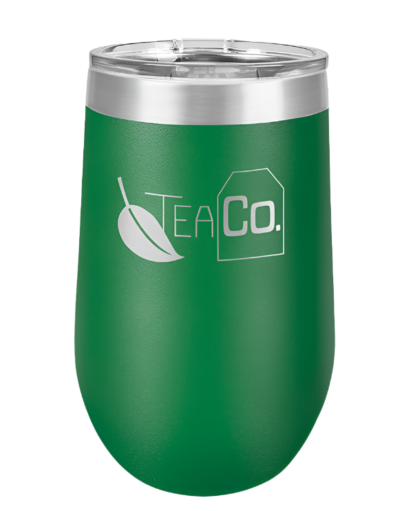 16 oz. Green Stainless Steel Wine Tumbler