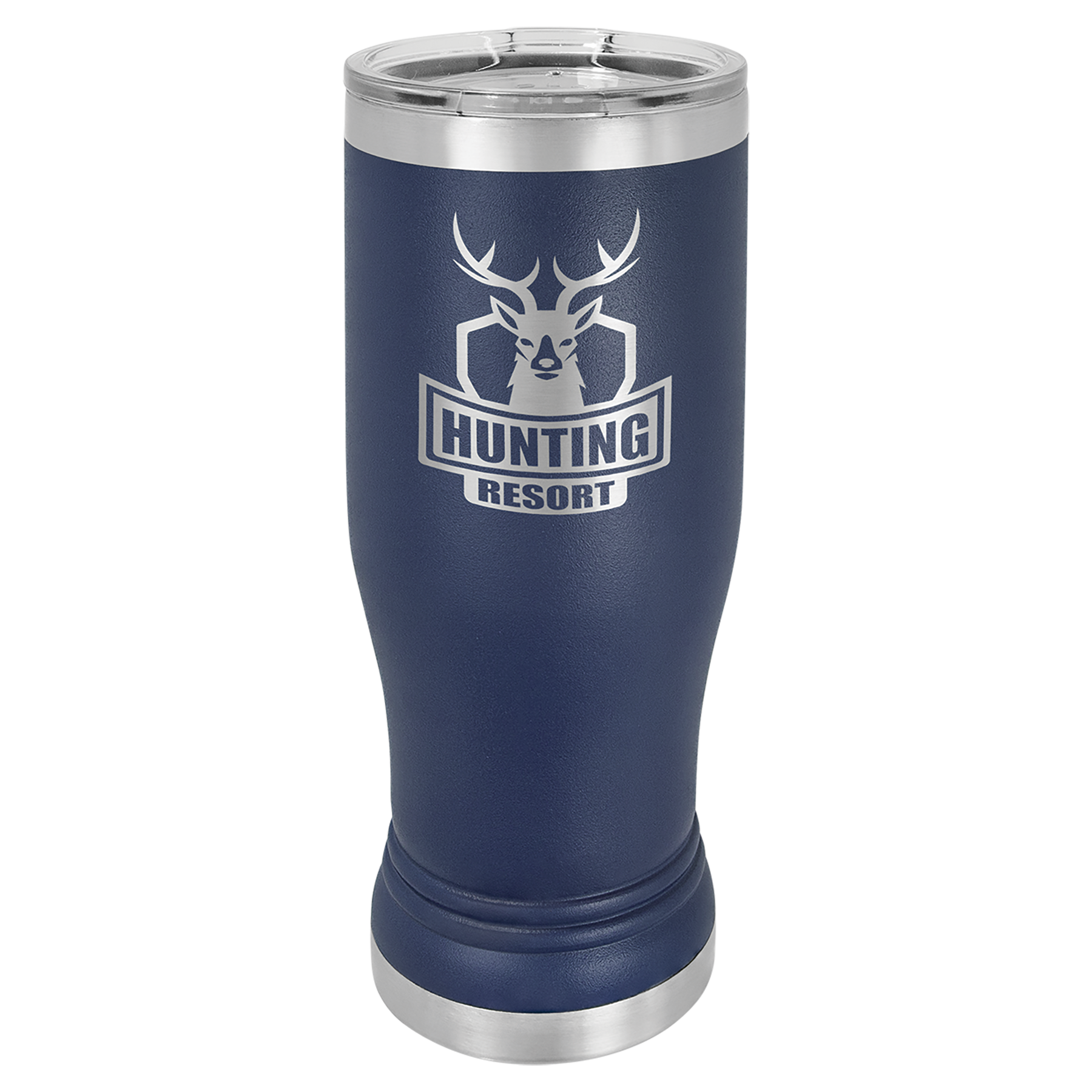 Navy Blue 14 oz Custom Insulated Pilsner Tumbler