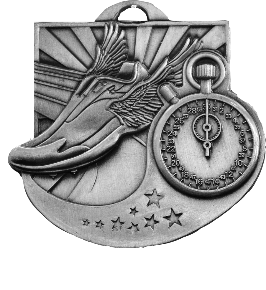 Silver Star Blast Track Medal