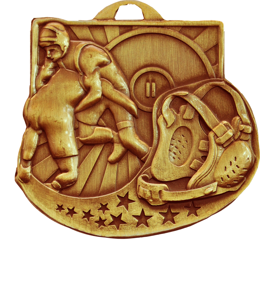 Bronze Star Blast Wrestling Medal