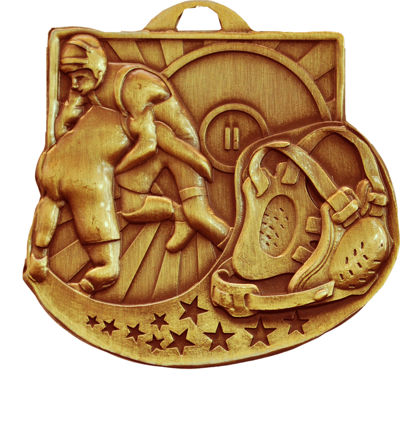 Bronze Star Blast Wrestling Medal