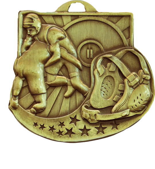 Star Blast Wrestling Medal