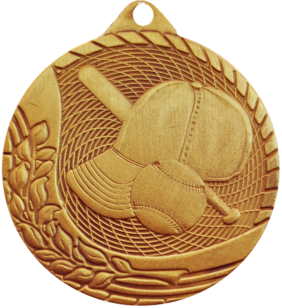 Bronze Budget Baseball Medal