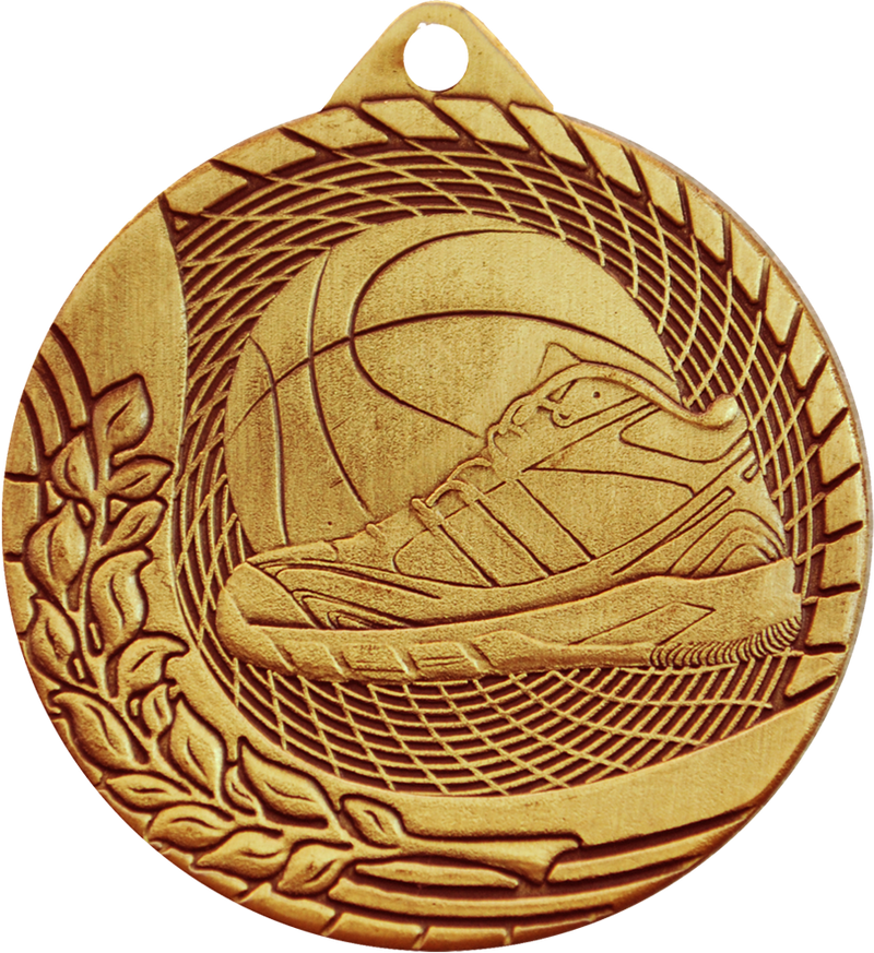 Bronze Budget Basketball Medal