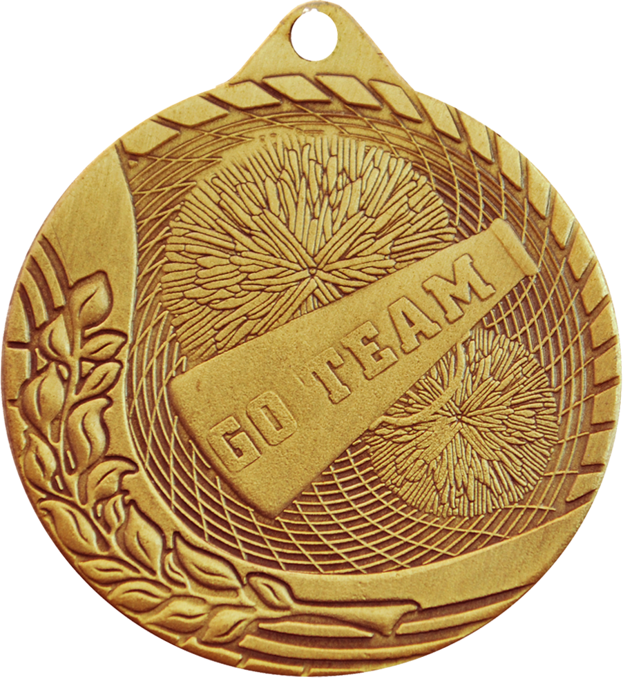 Bronze Budget Cheer Medal