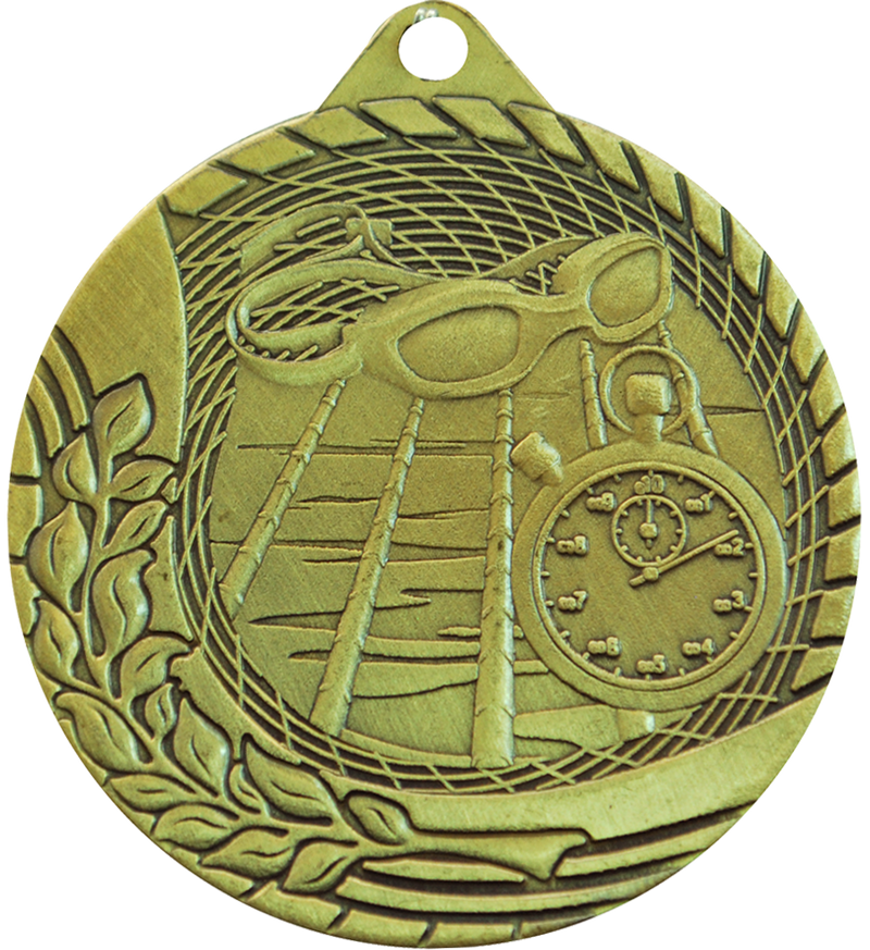 Gold Budget Swimming Medal