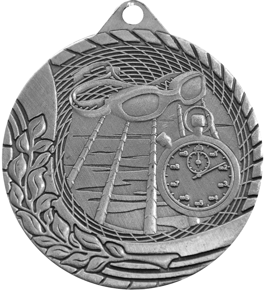 Silver Budget Swimming Medal