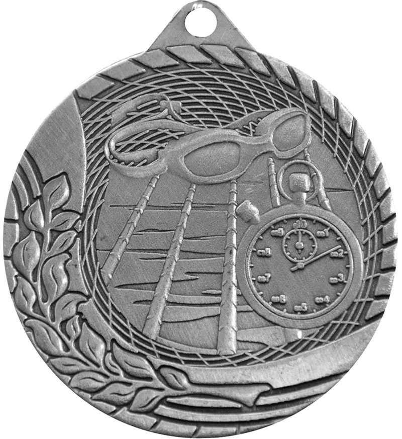 Silver Budget Swimming Medal