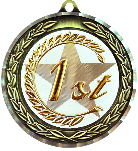 Diamond Cut 1st Place Medal